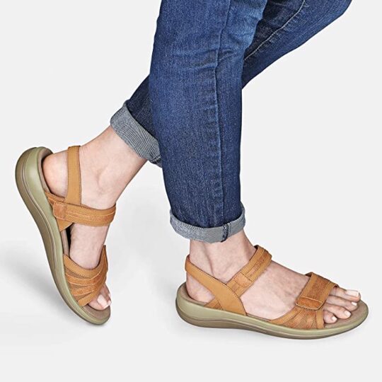 arch support sandals 