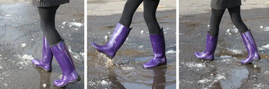 rain boots for orthotics