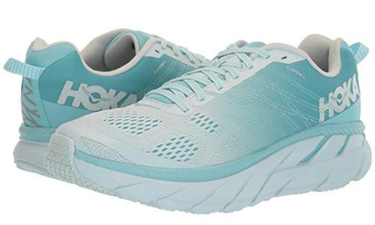 best nursing shoe : hoka clifton